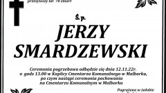 Odszedł Jerzy Smardzewski. Miał 70 lat.