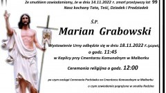 Zmarł Marian Grabowski. Żył 99 lat.