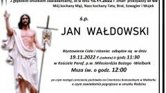 Odszedł Jan Wałdowski. Miał 69 lat.
