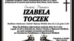 Zmarła Izabela Toczek. Miała 45 lat.