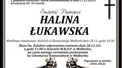 Zmarła Halina Łukawska. Żyła 92 lata.