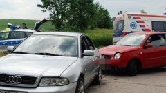 KOLIZJA DROGOWA W CYGUSACH. 20-LETNI MALBORCZYK STRACIŁ PRAWO JAZDY – 16.06.2015