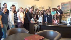 MŁODZIEŻ FRANCUSKA Z WIZYTĄ W MALBORKU. ZWYCIĘSCY KONKURSU ZAGOSZCZĄ W MARGNY-LES-COMPIEGNE WE FRANCJI – 09.07.2015