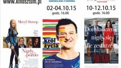 Repertuar Sztumskiego Kina „Powiśle” na miesiąc październik -  01-31.10.2015