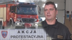 Strażacy chcą podwyżek! Malborska jednostka straży pożarnej przyłączyła się do ogólnopolskiej akcji protestacyjnej – 23.09.2015