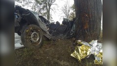 Śmiertelny wypadek w Litewkach. Kierowca i pasażer zginęli na miejscu – 16.10.2015