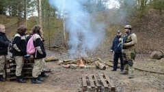 We wtorek policjanci sztumskiej komendy wzięli udział w zajęciach z uczniami klasy mundurowej w Dzierzgoniu - 15.03.2016