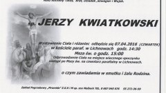 Zmarł Jerzy Kwiatkowski. Żył 66 lat.