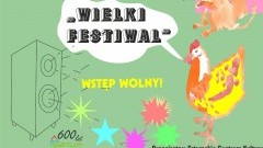 Sztum: Zaproszenie na muzyczny spektakl dla dzieci - „Wielki Festiwal” - 12.05.2016  