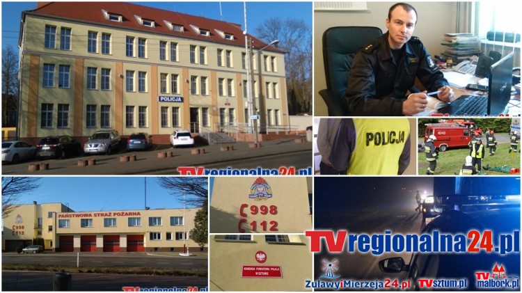 Uwaga na oblodzoną jezdnię! Wypadek, kolizje i pożary. Weekendowy raport&#8230;