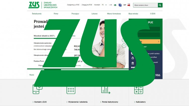 ZUS ma nową stronę internetową. Jest łatwiejsza w obsłudze? - 28.03.2017