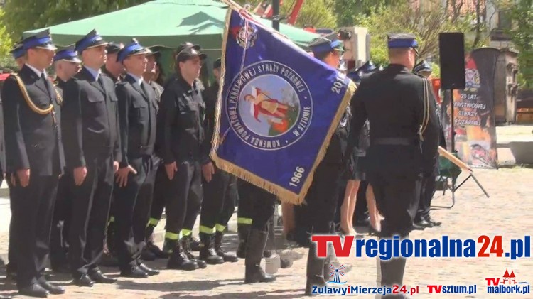 Dzień Strażaka w Sztumie. Awanse, odznaczenia i nagrody. Bogu na chwałę,&#8230;