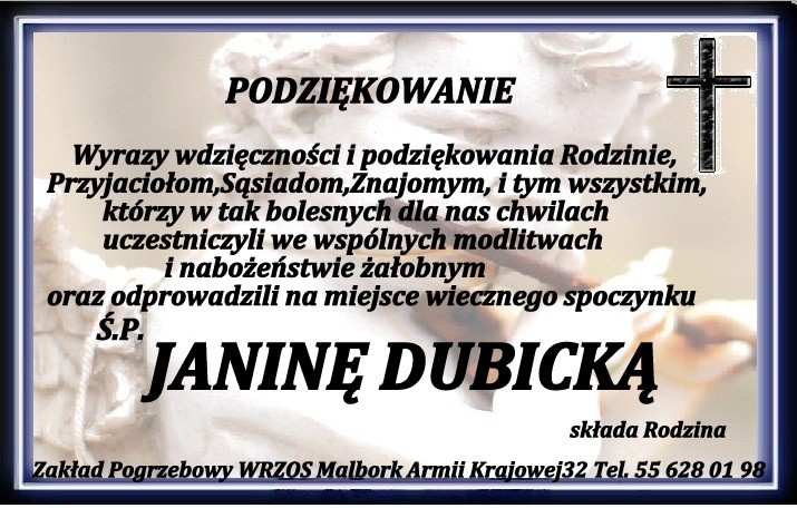 Podziękowania