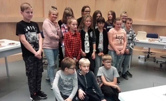 Gmina Sztum : Uczniowie Szkoły Podstawowej z Nowej Wsi oraz Czernina…