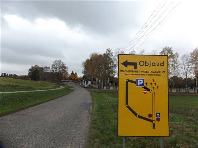 Sztum : Uwaga! Zobacz dojazd na cmentarz w Zajezierzu w czasie Wszystkich&#8230;