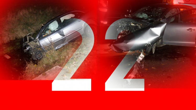 Kończewice: „Czołówka” na DK 22. Kierowcy trafili do szpitali –&#8230;