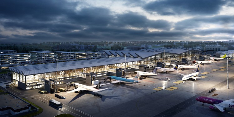 Planowana rozbudowa terminalu pasażerskiego 
