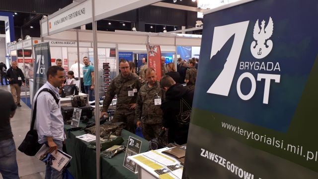 Wojska Obrony Terytorialnej na 15 Bałtyckich Targach Militarnych BALT-MILITARY-EXPO