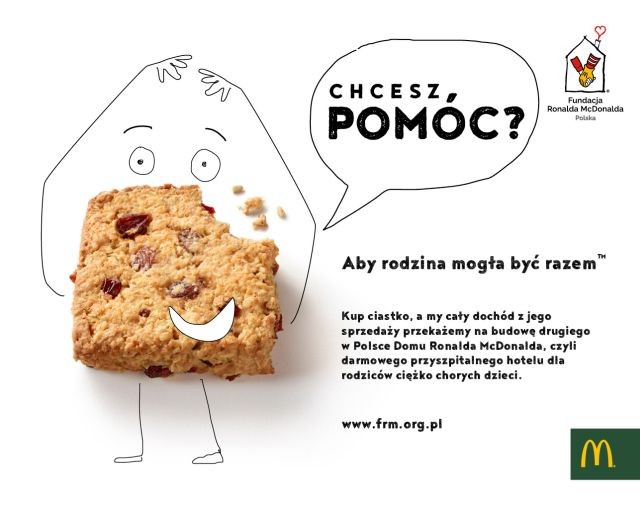 Aby rodzina mogła być razem! McDonald’s® przeznaczy cały dochód&#8230;