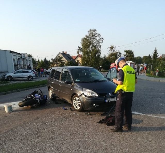 Wypadek z udziałem motocyklisty w Nowym Dworze Gdańskim. 29- latek przetransportowany&#8230;