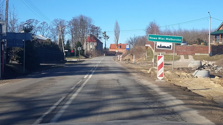 Grzymała - Malbork. Rozbudowa drogi wojewódzkiej nr 515. Zobacz postęp&#8230;