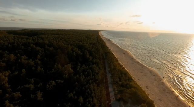 Krynica Morska: Zobacz trasę rowerową R-10 z promenadą nad Bałtykiem