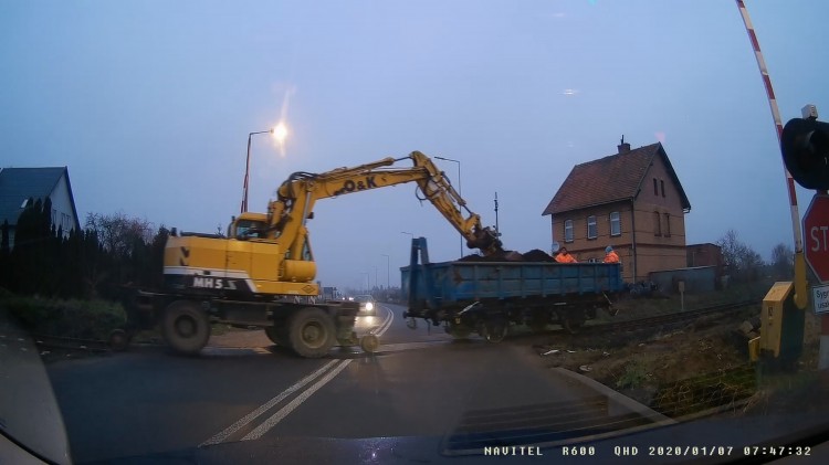 Coś się ruszyło na modernizowanej linii kolejowej 207 Malbork – Kwidzyn.