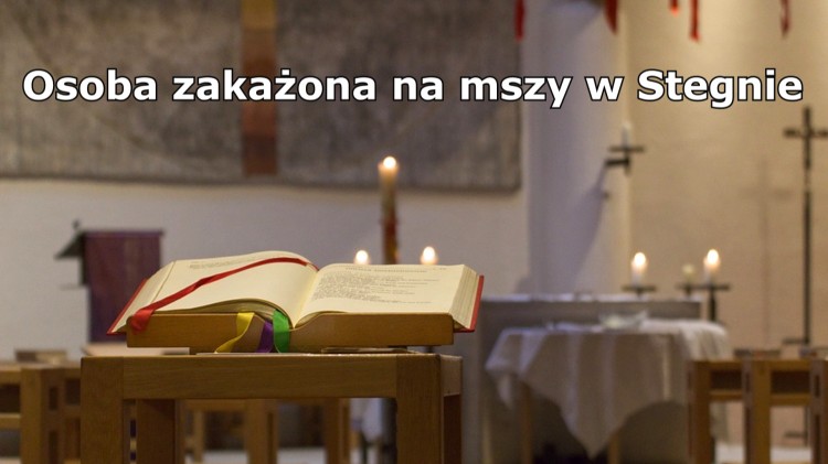 Z ostatniej chwili – osoba zakażona uczestniczyła we mszy świętej&#8230;