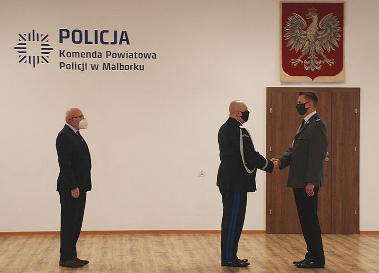 Malbork. Podinsp. Dariusz Zeler objął stanowisko Komendanta Powiatowego Policji.