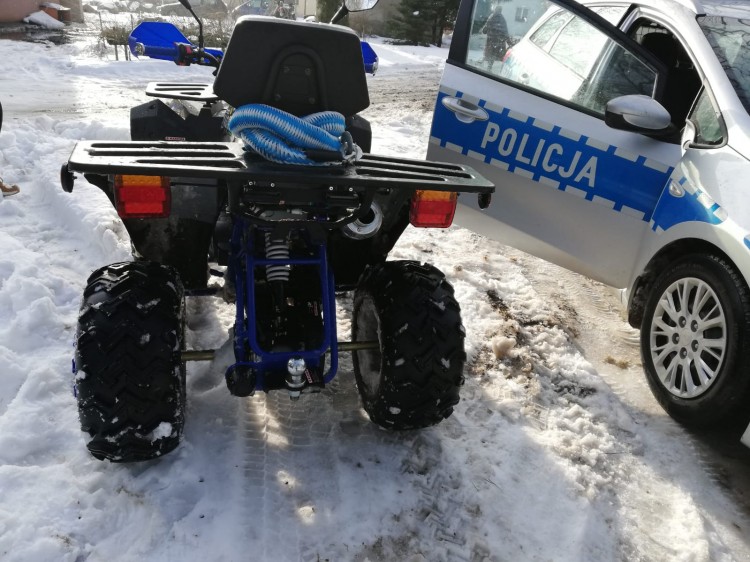 16-latek uciekał quadem przed policjantami – raport sztumskich służb&#8230;