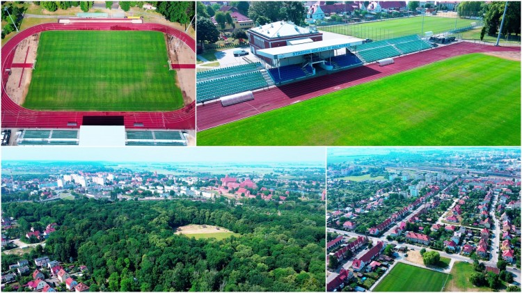 Stadion i boiska treningowe. 120 metrów nad Malborkiem  - ul. Toruńska 60