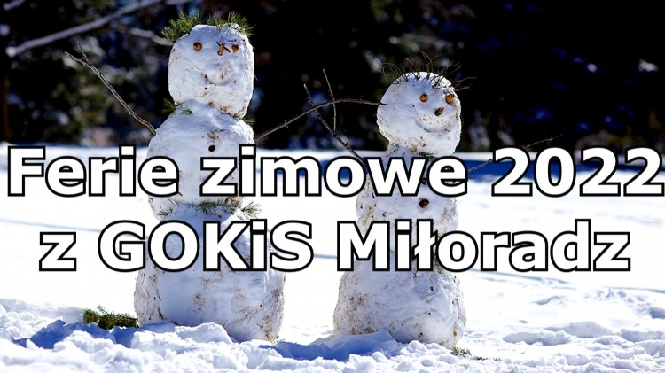 Sprawdź, co gmina Miłoradz przygotowała na ferie zimowe. Szczegóły na plakatach.