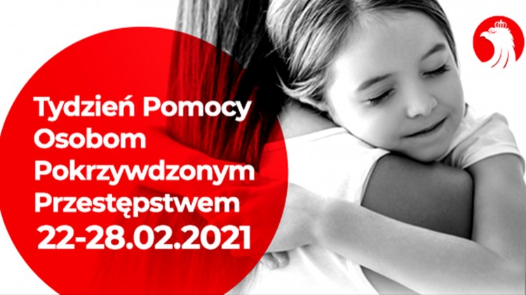 Trwa Tydzień Pomocy Osobom Pokrzywdzonym Przestępstwem.