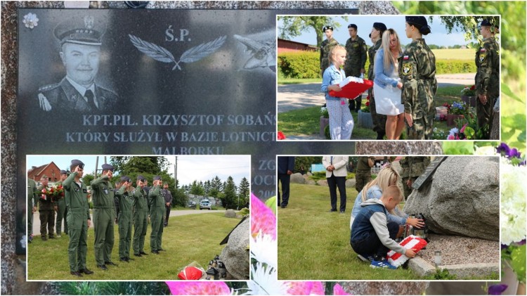 Upamiętnili rocznicę śmierci kpt. pil. Krzysztofa Sobańskiego.