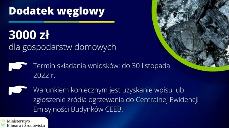 Można już składać wnioski o dodatek węglowy. Termin upływa 30 listopada…