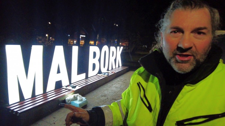 Kontrola realizacji projektu z Budżetu Obywatelskiego „Napis przestrzenny MALBORK”.