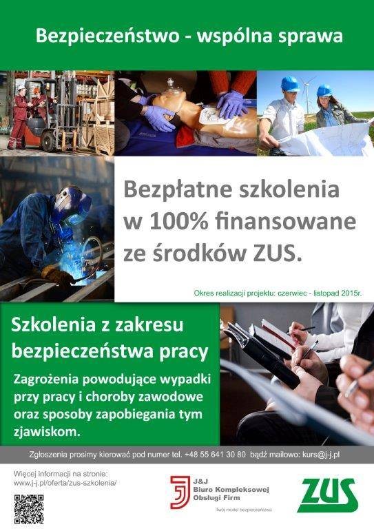 BEZPIECZEŃSTWO WSPÓLNA SPRAWA. J&J ORGANIZUJE BEZPŁATNE SZKOLENIA Z&#8230;
