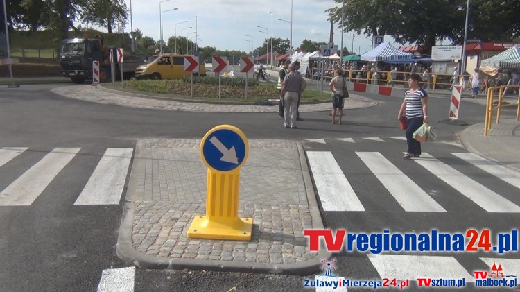 Otwierają rondo przy targowisku. Jaką zaproponujecie nazwę? Malbork&#8230;