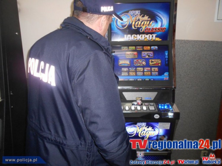 Zabezpieczyli 9 automatów do gier hazardowych. Wspólne działania policji&#8230;
