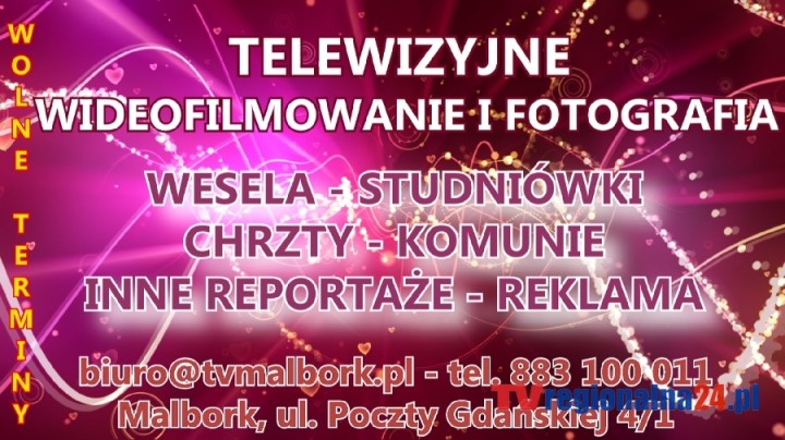 ŚLUBY - WESELA - NAGRYWANIE - 883 100 011