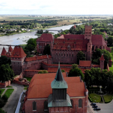 Budowa kamienic na Starym Mieście w Malborku - lipiec 2020