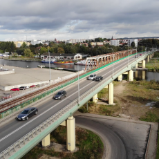 Port w Elblągu z drona - Przekop Mierzei Wiślanej - Budowa drogi wodnej&#8230;