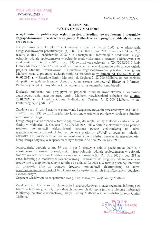 Ponad 9 mln zł na scalanie gruntów w gminie Stare Pole. Powiat Malborski otrzymał dofinansowanie