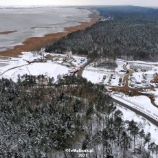 Przekop Mierzei Wiślanej. Spektakularne Zimowe Ujęcia z Drona! Styczeń&#8230;