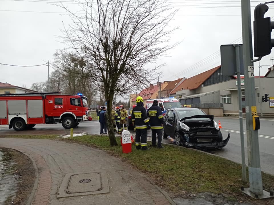 Jedna osoba ranna po wypadku drogowym w Starym Polu  – weekendowy raport malborskich służb mundurowych.