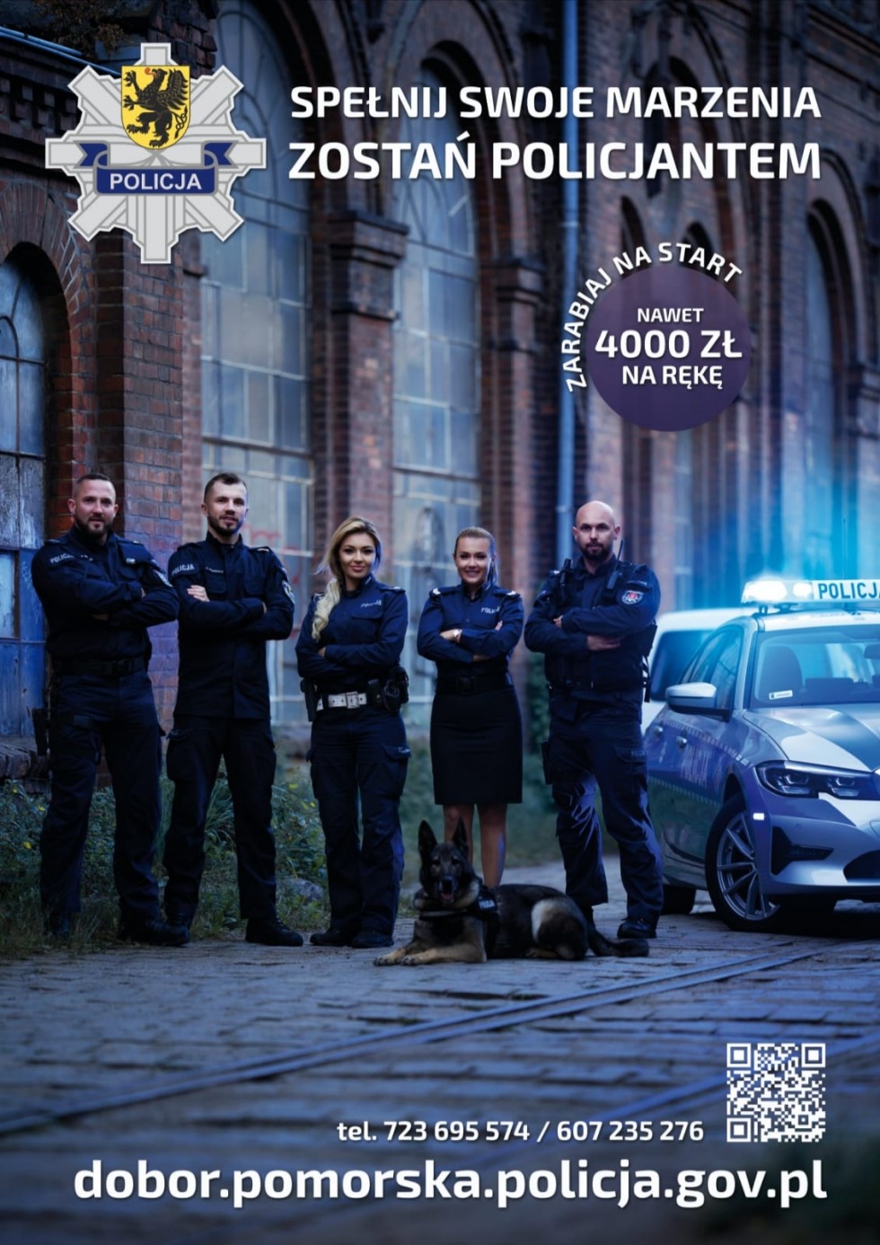 Spełnij swoje marzenia – zostań policjantem.