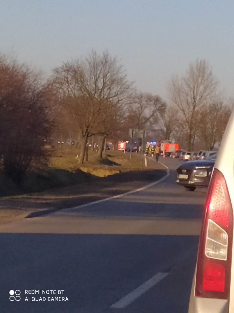 DK55. Poszkodowane w wypadku małe dziecko trafiło do szpitala.