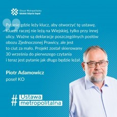 Jak pomorscy posłowie zagłosują w sprawie ustawy metropolitalnej?