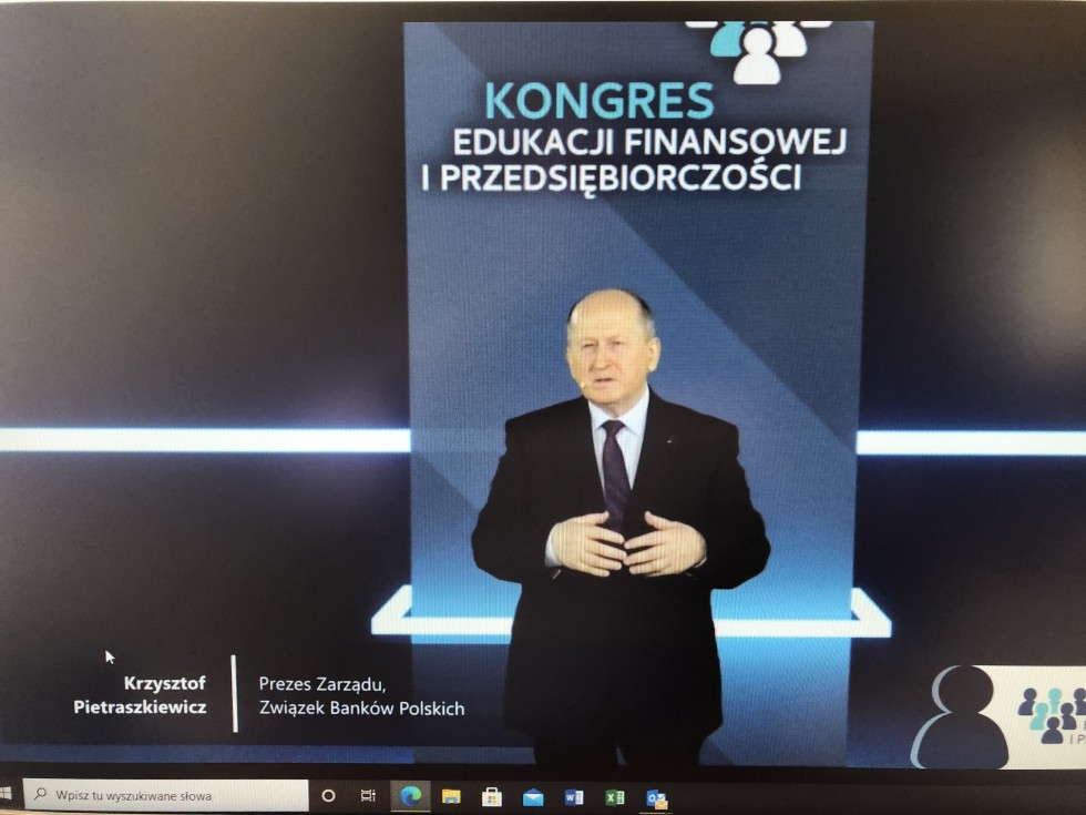 Malbork. Uczniowie ZSP3 wzięli udział w Kongresie Edukacji Finansowej i Przedsiębiorczości.