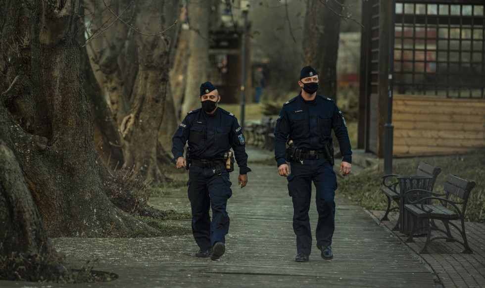 Nowy Dwór Gdański. Nowi funkcjonariusze w szeregach policji.